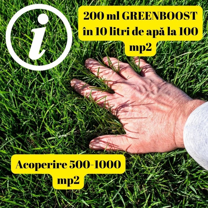Ingrasamant lichid gazon Greenax GREENBOOST - 1 Litru