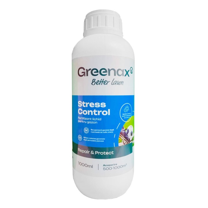 Ingrasamant lichid gazon Greenax STRESS CONTROL - 1 Litru