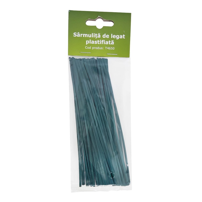 Sarmulita de legat plastifiata 15 cm - punga 100 buc