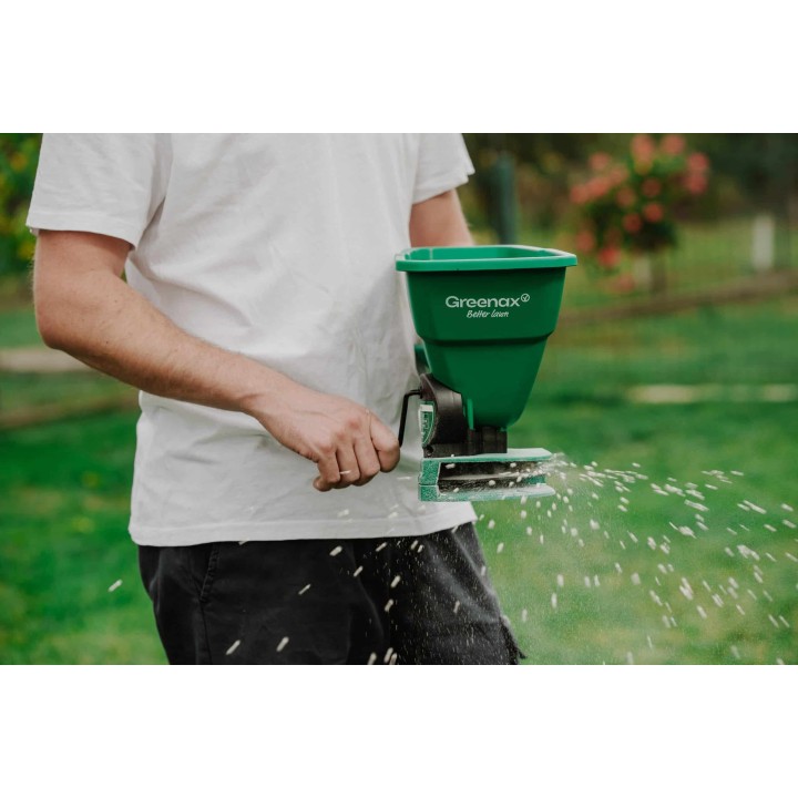 Dispozitiv imprastiere fertilizant, seminte si sare Greenax PROFEED