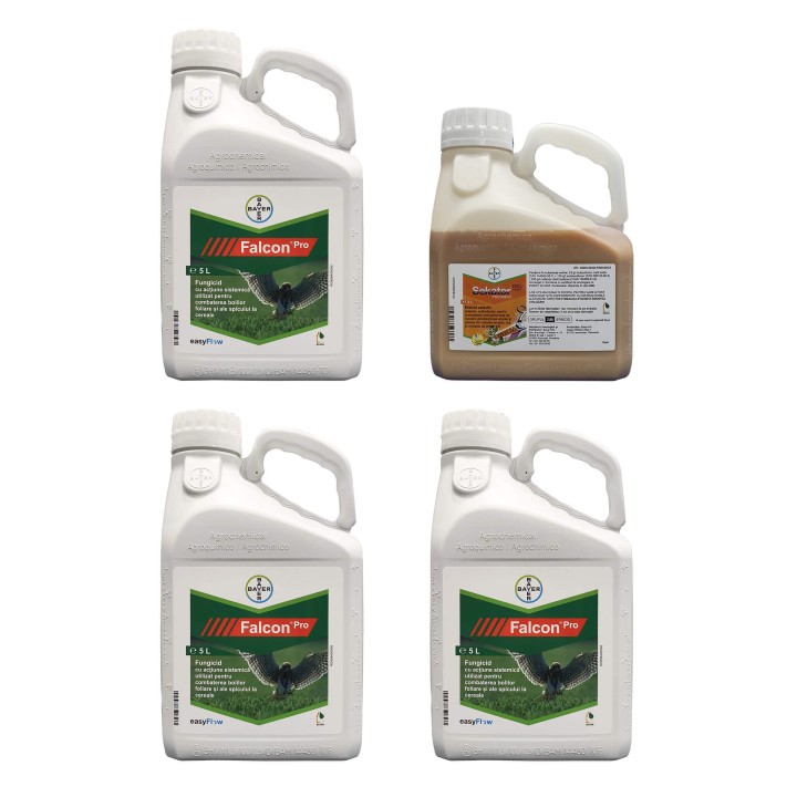 Pachet cereale FALCON PRO + SEKATOR PROGRESS, 25 ha