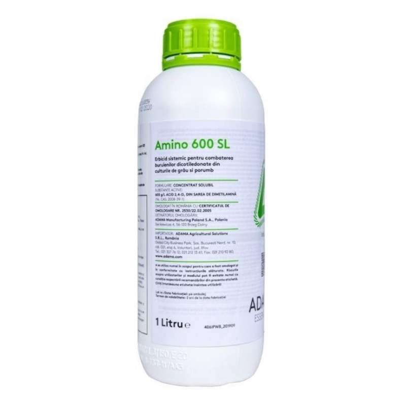 Erbicid AMINO 600 SL, Adama, Postemergent, 1 Litru