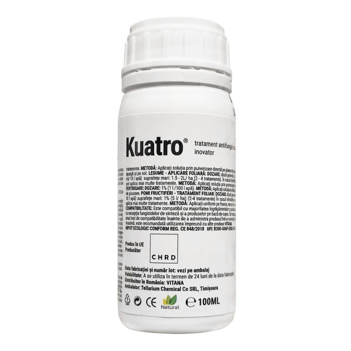 KUATRO® - Tratament Antifungic Ecologic, Vitana - 100 ml