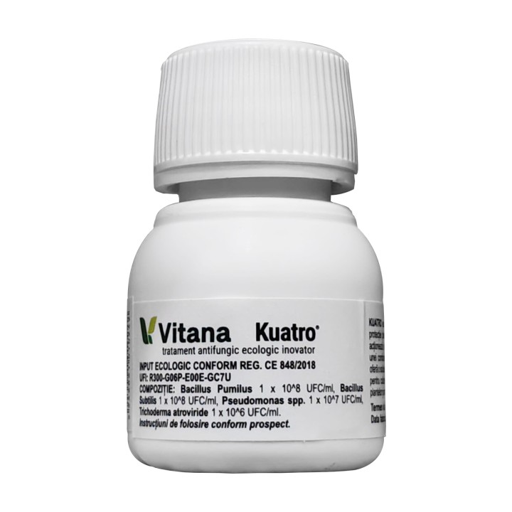 KUATRO® - Tratament Antifungic Ecologic, Vitana - 25 ml