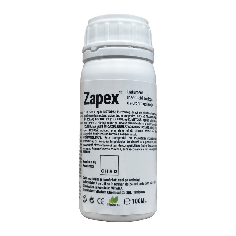 ZAPEX® - Tratament Insecticid Ecologic, Vitana - 100 ml