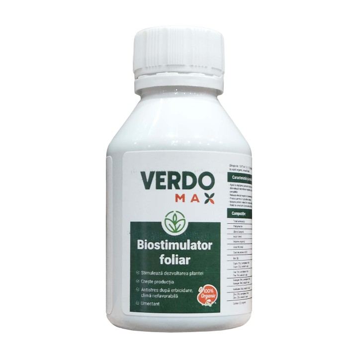 Biostimulator VERDOMAX - 100 ml, Legume, Fructe, 50 l apa