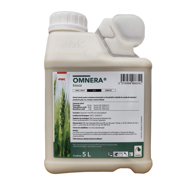 Erbicid OMNERA, FMC, Postemergent, 5 Litri