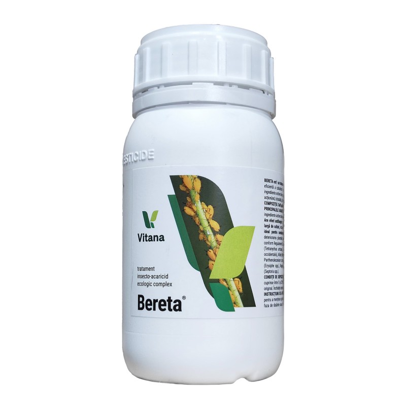 BERETA® - Tratament Insecto-Acaricid Ecologic, Vitana - 250 ml