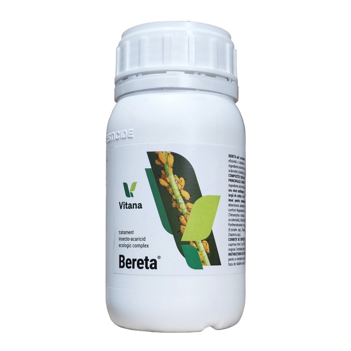 BERETA® - Tratament Insecto-Acaricid Ecologic, Vitana - 250 ml