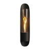 Semineu perete TenderFlame CYCLOFLAME, Negru