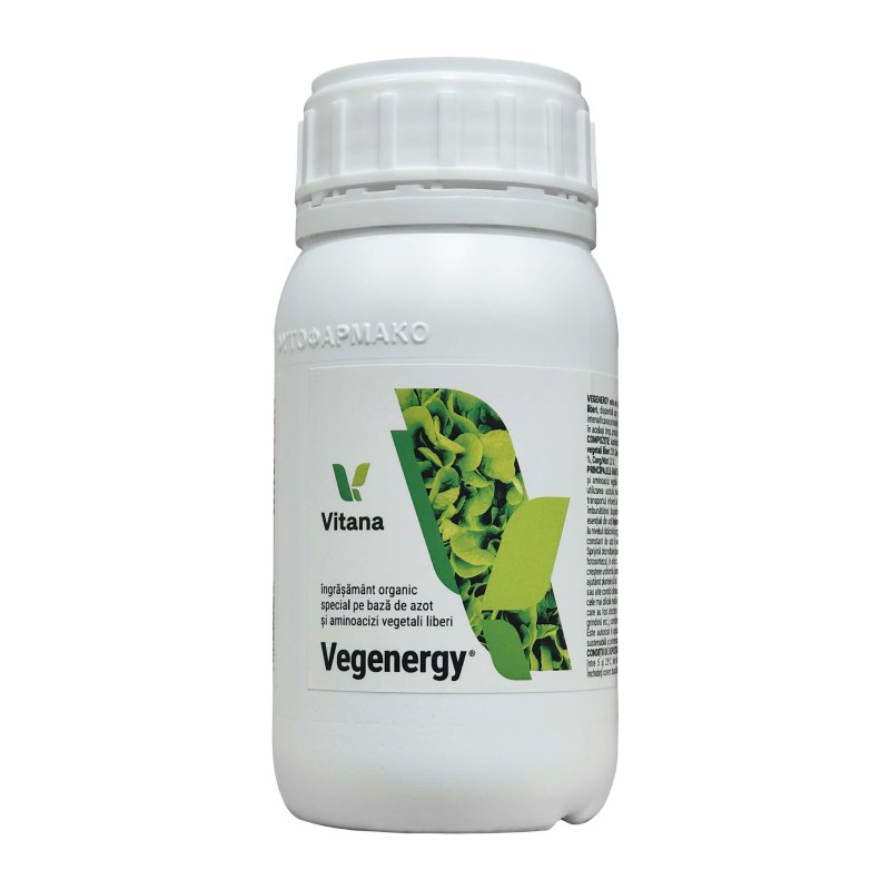 VEGENERGY® - Ingrasamant foliar, Organic, Vitana - 250 ml