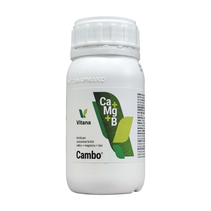 CAMBO® - Ca, Mg, B, Fertilizant lichid, Concentrat, Vitana - 250 ml