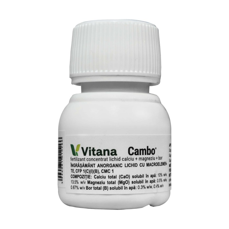 CAMBO® - Ca, Mg, B, Fertilizant lichid, Concentrat, Vitana - 25 ml