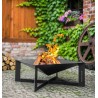 Vatra de foc exterior CUBA Cook King - 70 x 70 cm