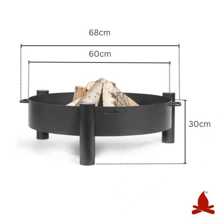 Vatra de foc exterior HAITI Cook King - 60 cm Vatra de foc exterior HAITI Cook King - 60 cm