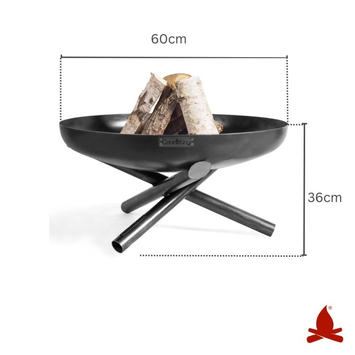 Vatra de foc exterior INDIANA Cook King - 60 cm Vatra de foc exterior INDIANA Cook King - 60 cm