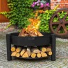 Vatra de foc exterior MONTANA Cook King - 60 cm