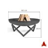Vatra de foc exterior SANTIAGO Cook King - 60 cm