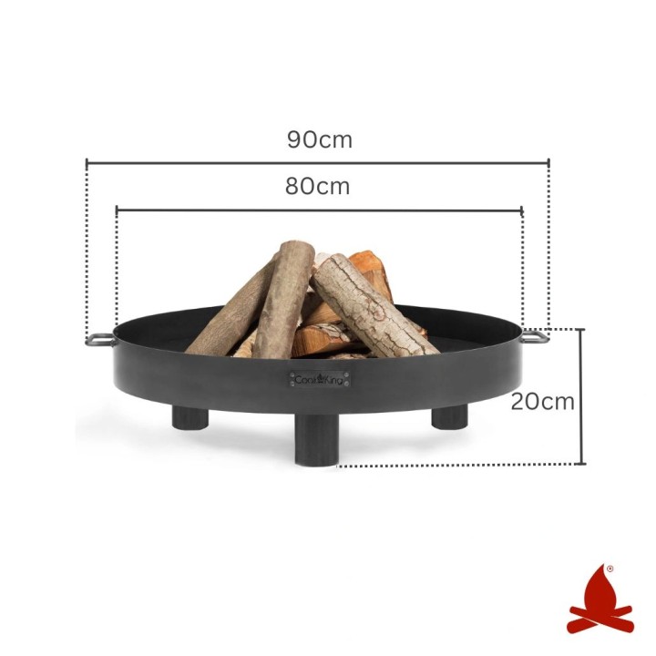 Vatra de foc exterior TUNIS Cook King - 80 cm Vatra de foc exterior TUNIS Cook King - 80 cm