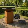 Set Gratar lemne OFYR 75 - Corten