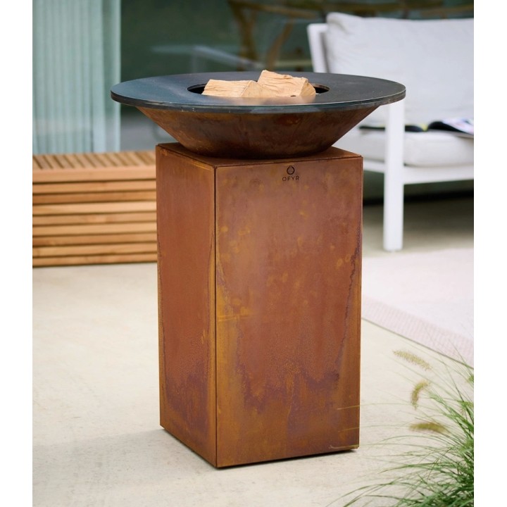 Set Gratar lemne OFYR 75 - Corten