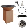 Set Gratar lemne OFYR 100 - Corten