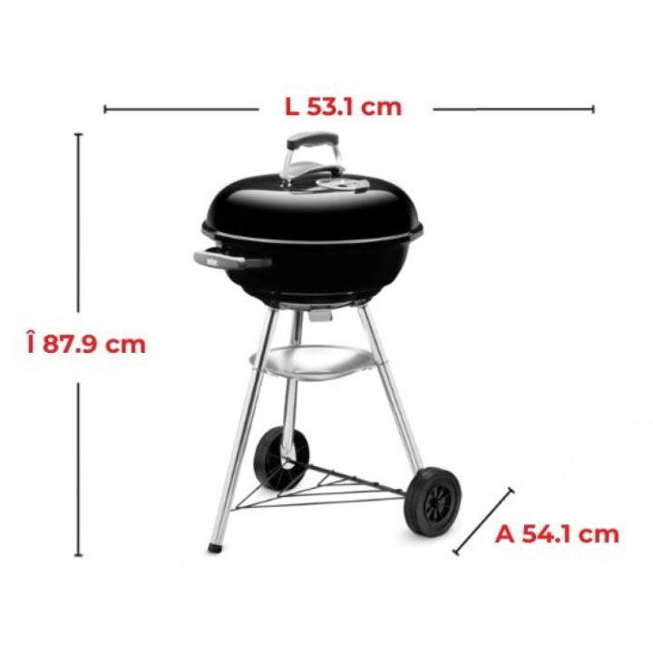Gratar carbuni COMPACT KETTLE Weber - 47 cm Gratar carbuni COMPACT KETTLE Weber - 47 cm