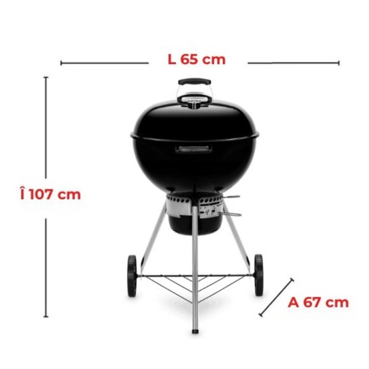 Gratar carbuni ORIGINAL KETTLE E-5730 Weber
