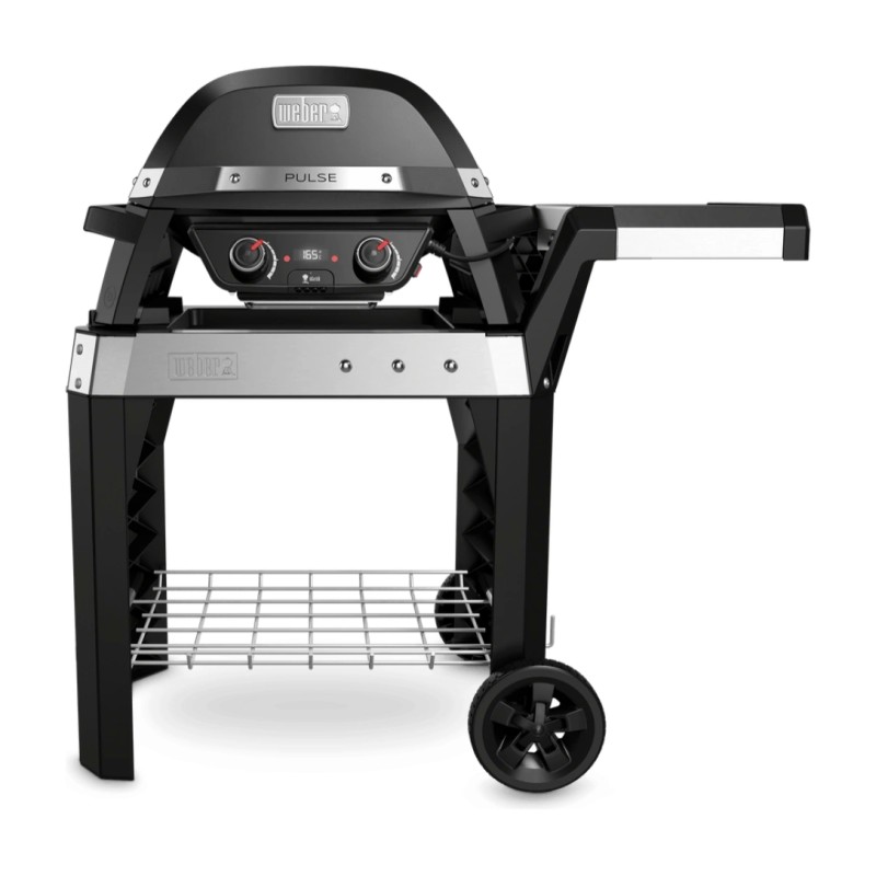 Gratar electric Weber PULSE 2000 - Negru cu suport