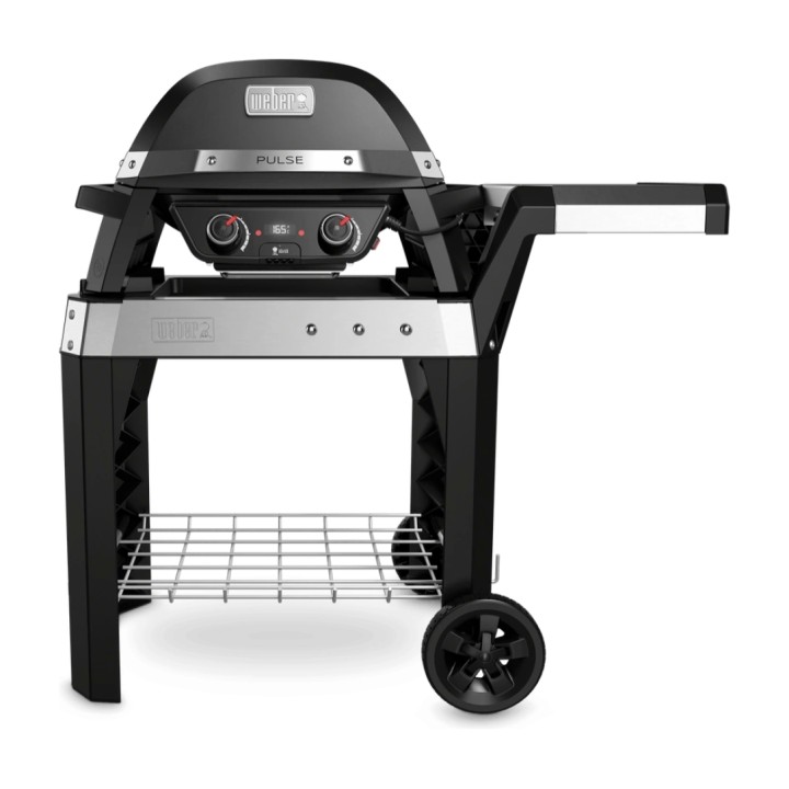 Gratar electric Weber PULSE 2000 - Negru cu suport