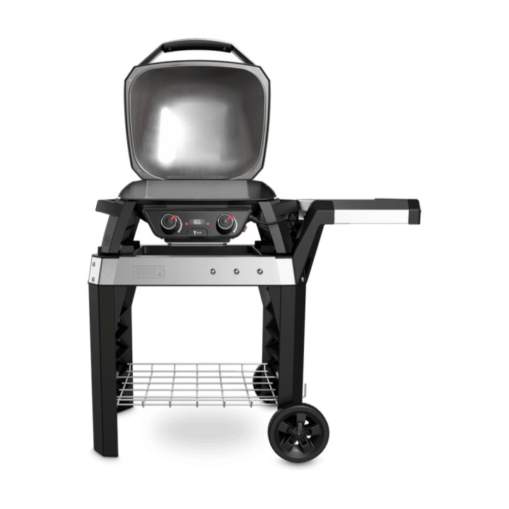 Gratar electric Weber PULSE 2000 - Negru cu suport