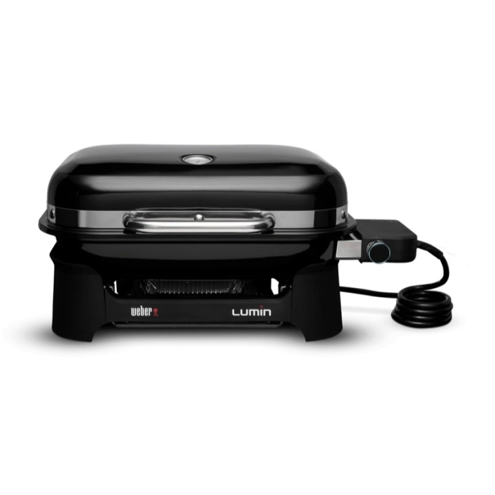 Gratar electric Weber LUMIN COMPACT - Negru Gratar electric Weber LUMIN COMPACT - Negru