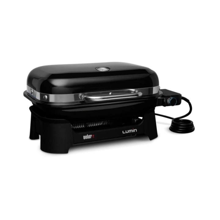 Gratar electric Weber LUMIN COMPACT - Negru Gratar electric Weber LUMIN COMPACT - Negru
