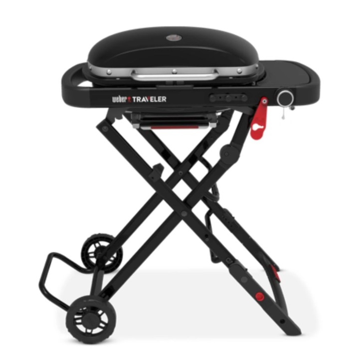 Gratar pe gaz TRAVELER COMPACT Weber - Negru