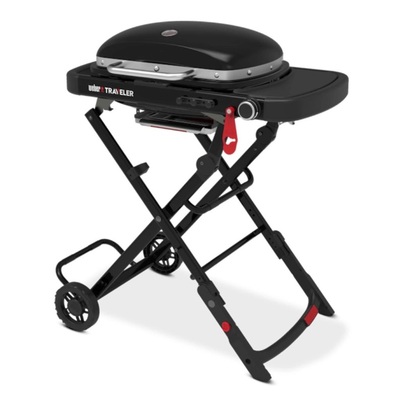 Gratar pe gaz TRAVELER COMPACT Weber - Negru