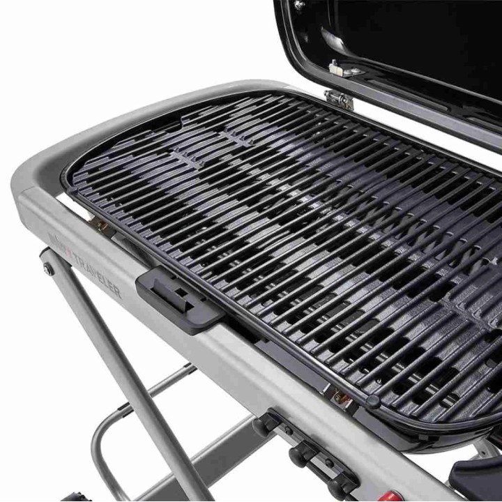 Gratar pe gaz TRAVELER Weber - Negru