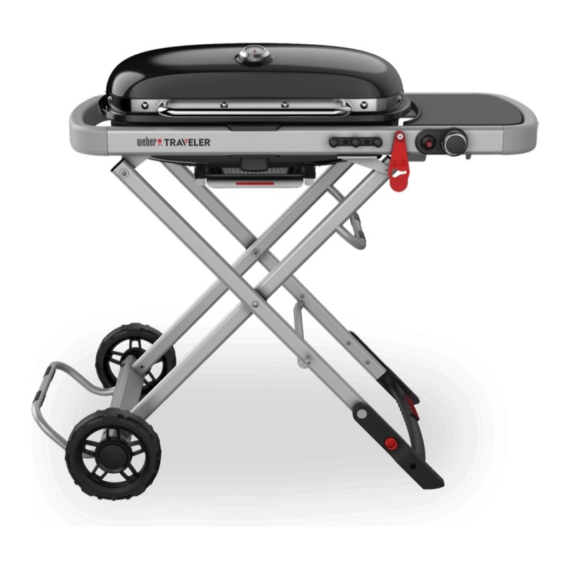 Gratar pe gaz TRAVELER Weber - Negru