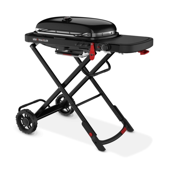 Gratar pe gaz TRAVELER STEALTH EDITION Weber - Negru