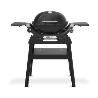 Gratar pe gaz Q1200N cu masute laterale si suport Weber + Regulator