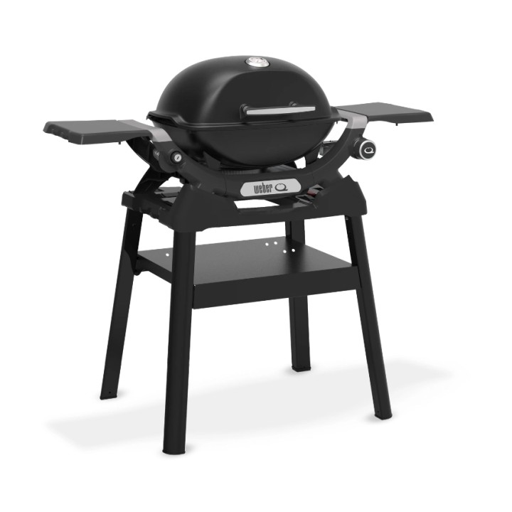 Gratar pe gaz Q1200N cu masute laterale si suport Weber + Regulator