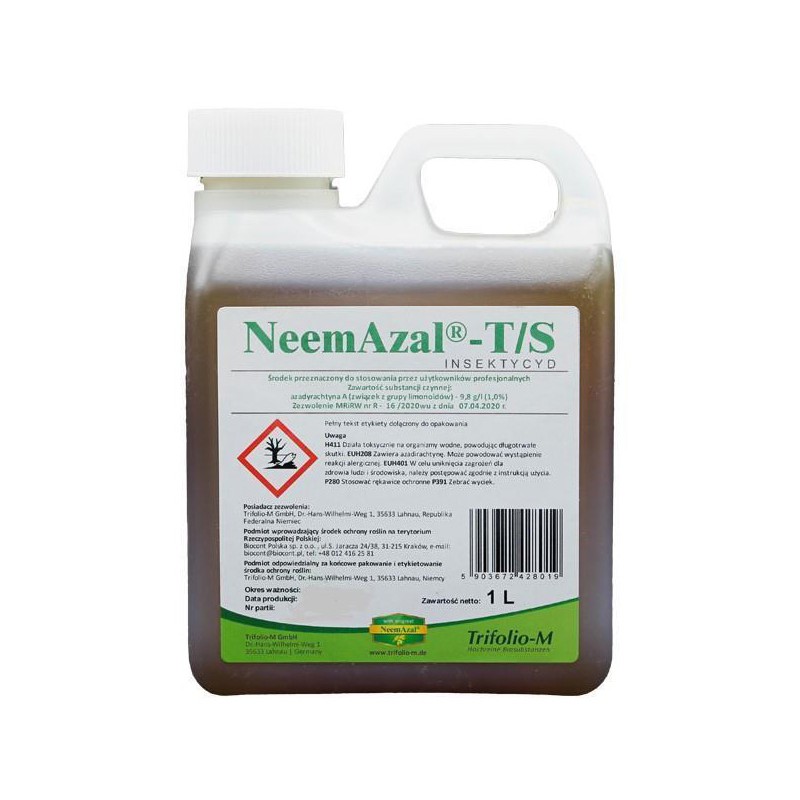 Insecticid NEEMAZAL-T/S, Andermatt - 1 Litru