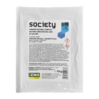 Fungicid SOCIETY - 10 g, Sharda, Fludioxonil, Cyprodinil, Sistemic, Contact