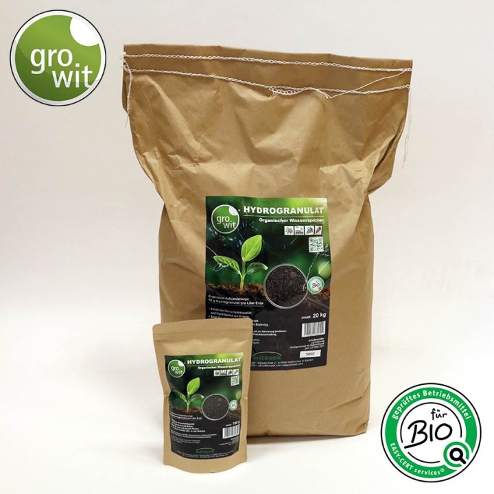 GROWIT® 750 g, Hidroganulat organic - Retine in sol Apa si Nutrientii!