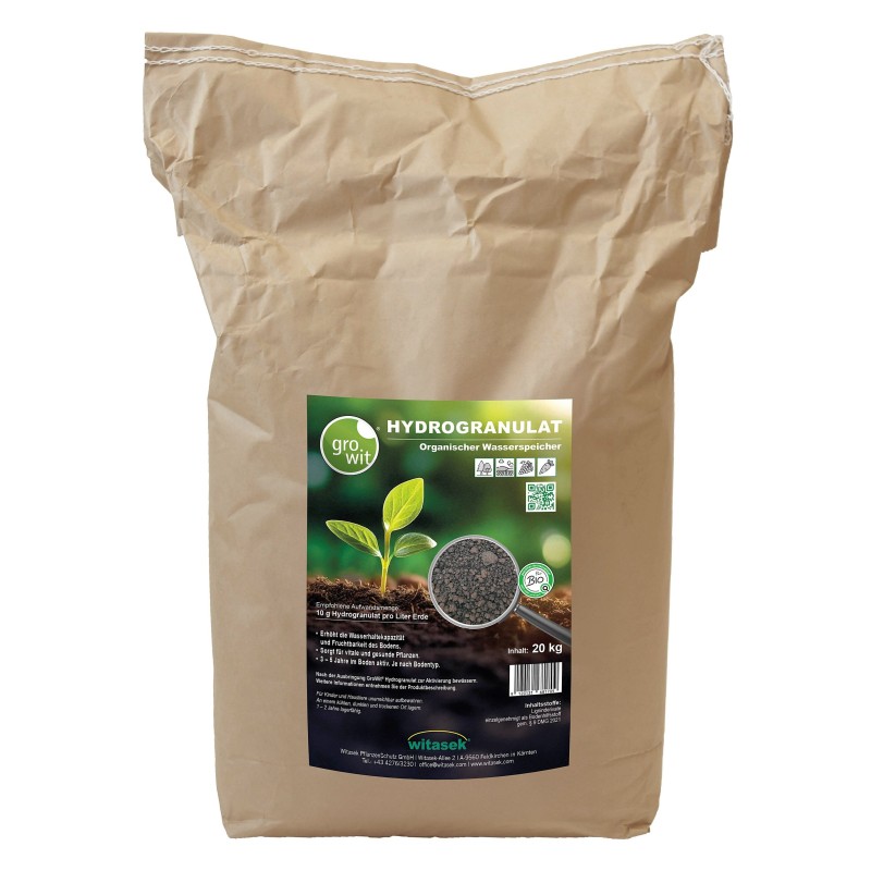GROWIT® 20 Kg, Hidroganulat organic - Retine in sol Apa si Nutrientii!