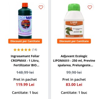 SMART-MIX 149: CROPMAX 1 L + Adjuvant LIPOMAX® 250 ml