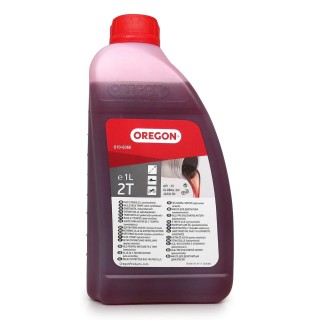 Ulei amestec 2 timpi OREGON 1Litru, Rosu – Vezi Discounturi Verdon!