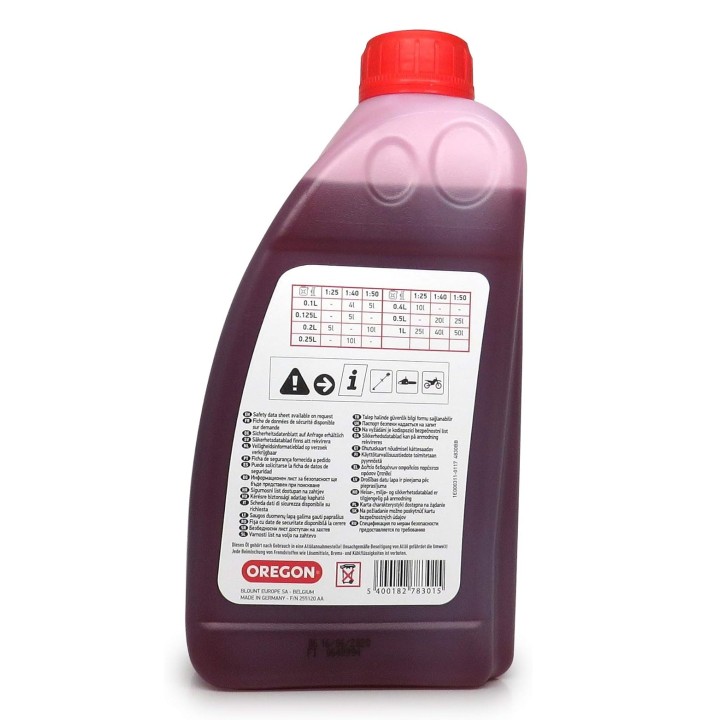 Ulei amestec 2 timpi OREGON 1Litru, Rosu – Vezi Discounturi Verdon! Ulei amestec 2 timpi OREGON 1Litru, Rosu – Vezi Discounturi Verdon!