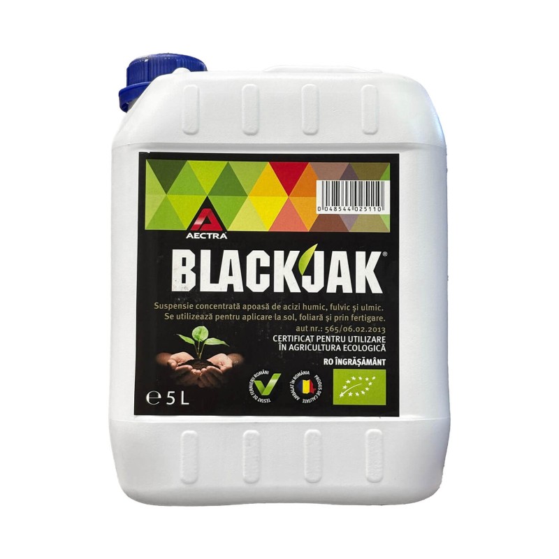 Biostimulator BLACKJAK, 5 Litri, Culturi horticole si agricole