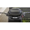 Gratar pe gaz Q3200N Weber cu masute laterale si suport + Regulator - Negru