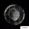 Gratar carbuni LOTUS GRILL Classic G340 Portocaliu, Portabil, Suprafata gatit 32 cm